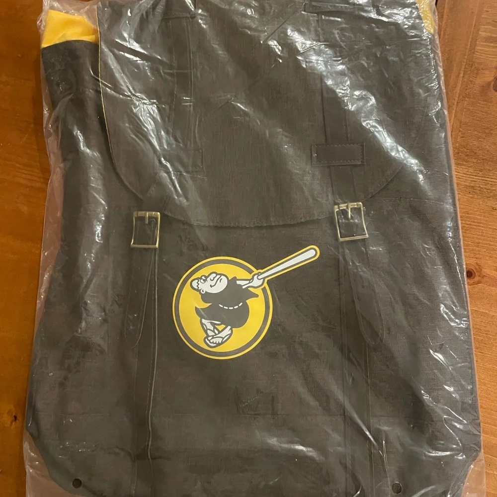 NWT Padres Swinging Friars Backpack Brown One Size